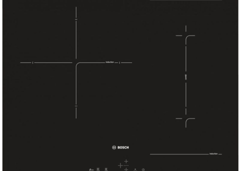 Bếp từ Bosch 3 vùng nấu PVJ611FB5E 60CM Series 6 - Made in Spain